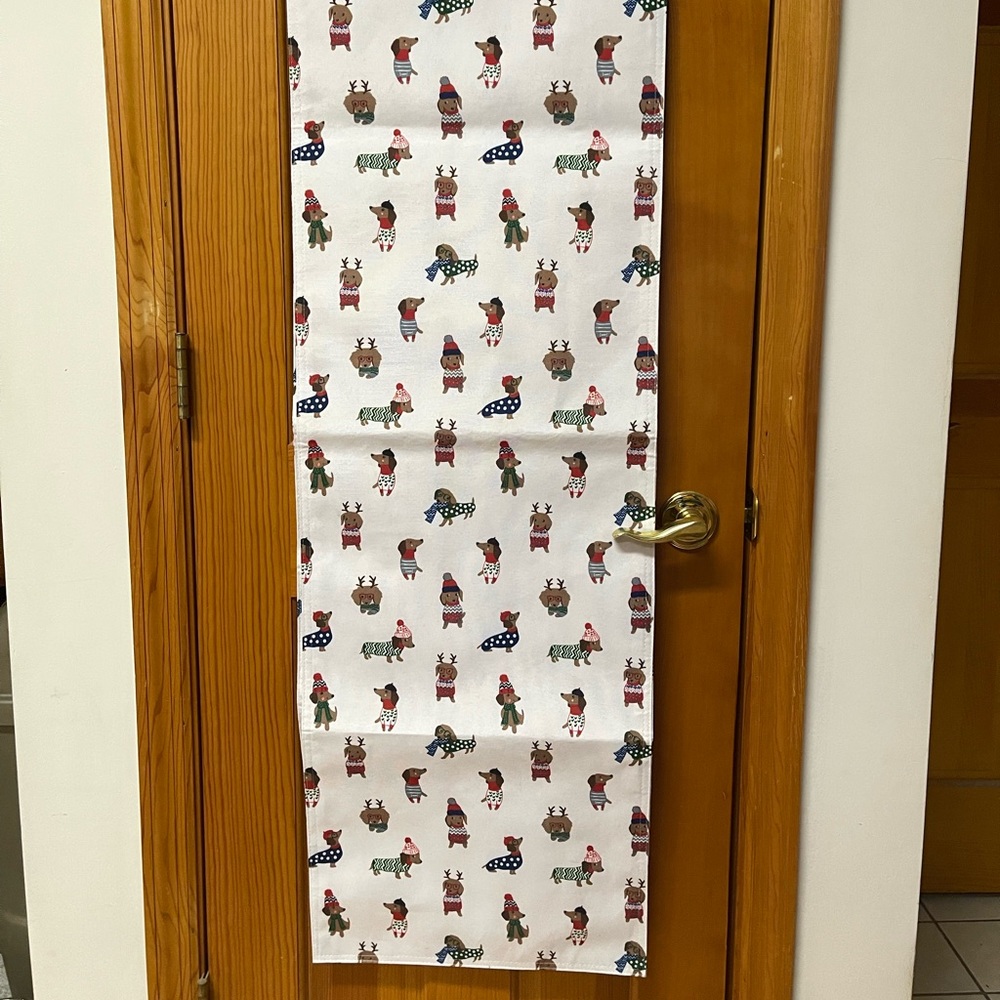 Cynthia Rowley Table Runner Dachshunds